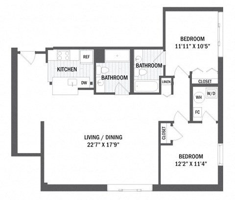 B10 Floor Plan at Windsor Radio Factory, Melrose, MA, 02176
